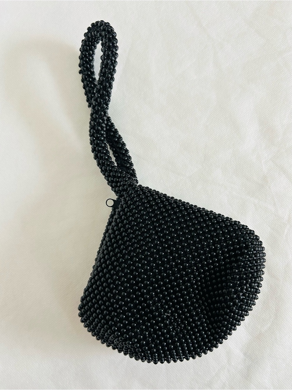 🖤 NWOT 🖤Elegant Black Beaded Wristlet Clutch